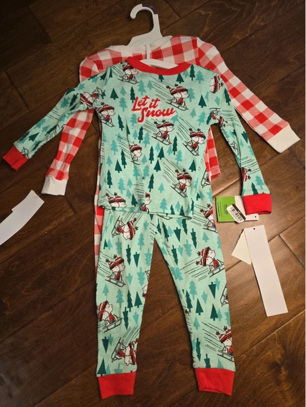 2t brand new snoopy, christmas pajamas item, 219G6